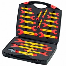 Wiha Single Open-End Spanner Set -  Insulated 6-32 mm - 20 pcs in Case - 43022